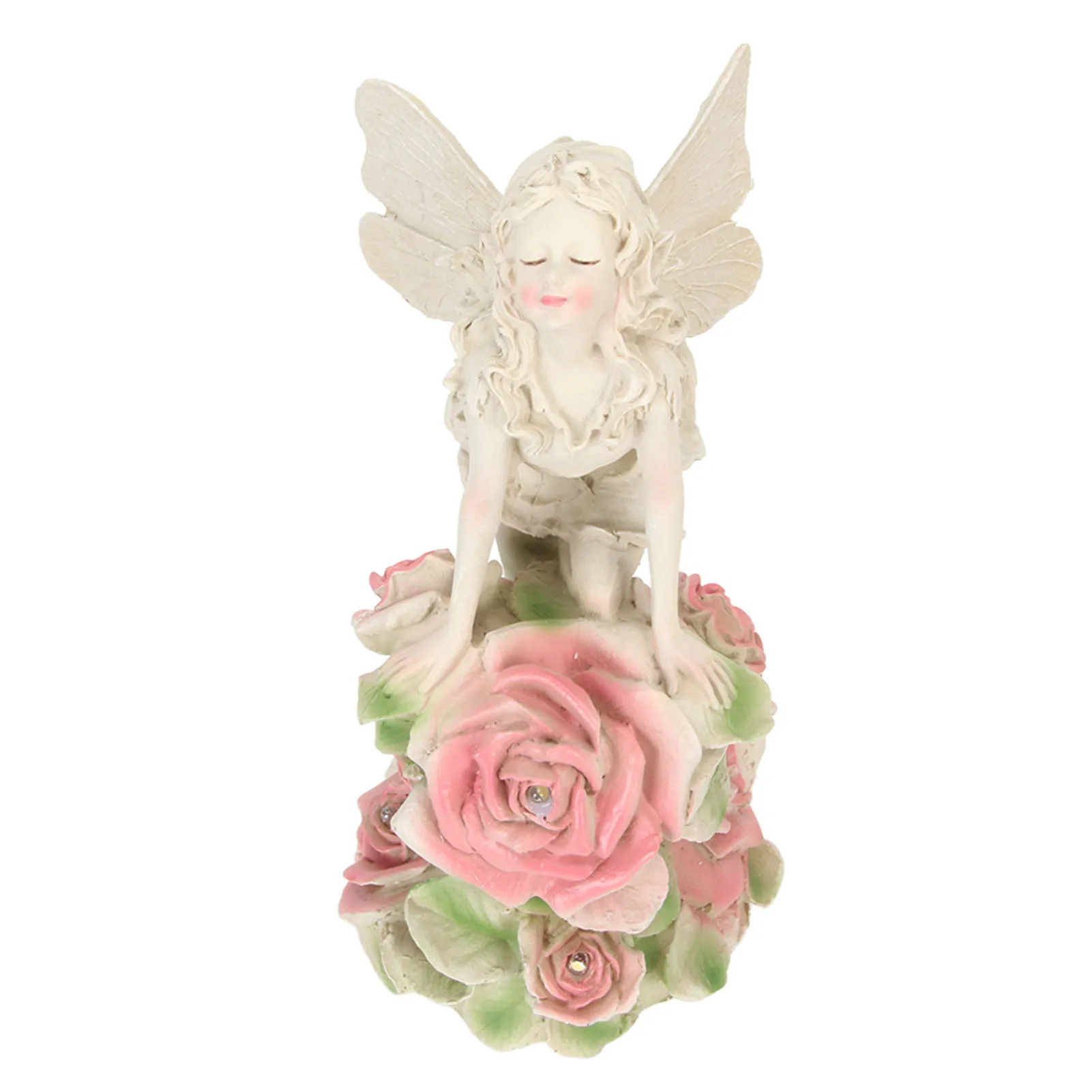 

Solar Garden Statue Waterproof Strong Resin Angel Solar Light for Outdoor