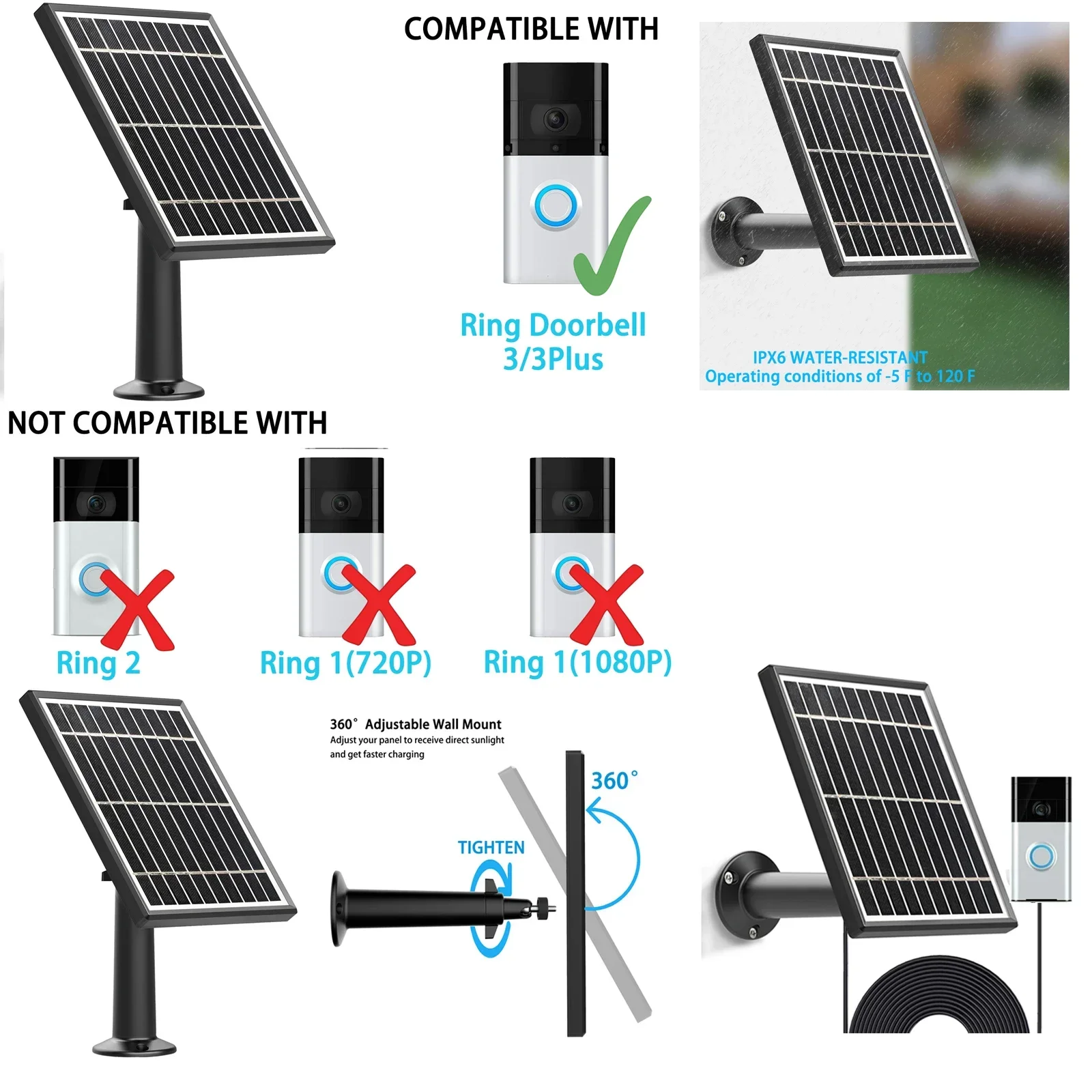 Ring Camera Ring Solar Panel Not Charging Solar Panel When To