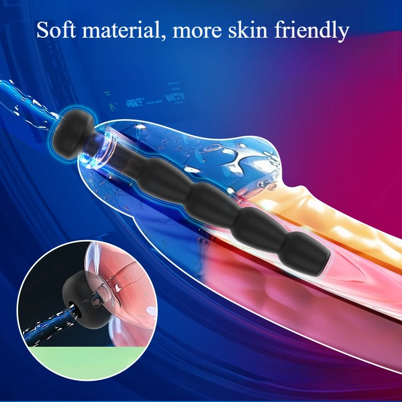 Penis Sex Toys Urethral Toys for Man Silicone Urethral Catheter Dilator Horse Eye Stimulation Sex Toys Sounding Penis Plug Insert Uretral Probe