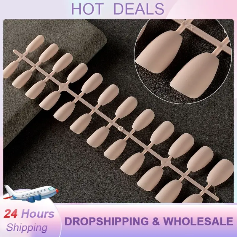 

Съемная матовая отделка для современного вида, натуральные матовые накладные ногти для особого вида, дизайн квадратной головки балерины