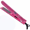 Professional Flat Iron 1 inch Rhinestone Titanium Hair Straightener Hair Styling Iron with LCD Display planchas parael cabello 1