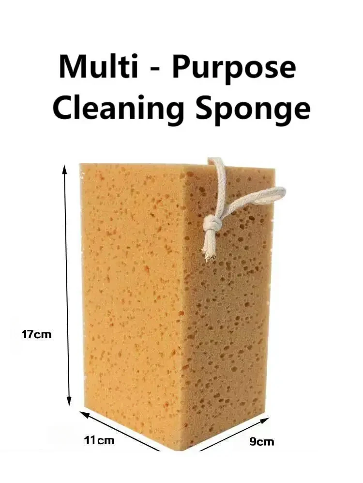 Car Wash Sponge Block Automotive Motorcycle Cleaning Supplies Large Size Honeycomb Sponge Brush