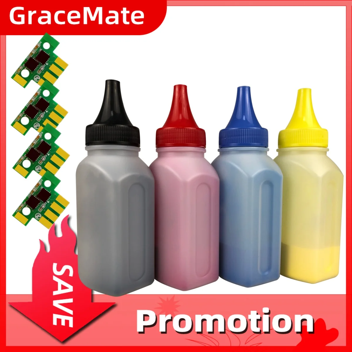 Toner Cartridge Toner Chip Powder for Lexmark CS317 CS317dn CS417 CS417dn CS517 CS517de CX317 CX317dn CX417 CX417de CX517 CX517de 317 417 517 Ink Refill Kit Maintenance Box Chip Resetter Fuser Unit Chip