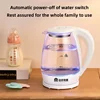 220V Large Capacity Electric Kettle Fast Boiling 304 Stainless Steel Water Kettle with Auto Shut-Off Ideal for Home 2L White 4