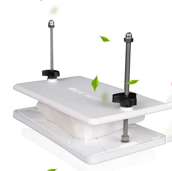 Homemade Tofu Press Shaper tofu mold Plastic Curved Plate Board DIY Mold Kitchen Gadget Manual Curved Plate Kitchen Accessories