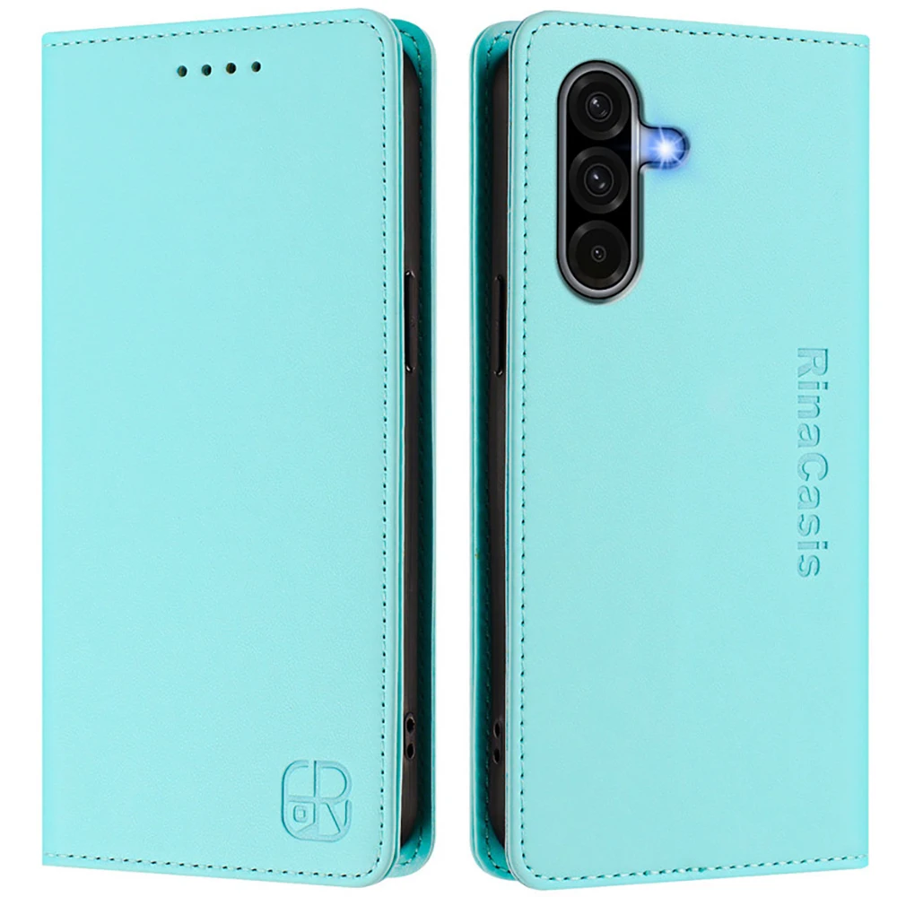 Premium Magnetic Leather Wallet Phone Case - Elegant and Secure Protection