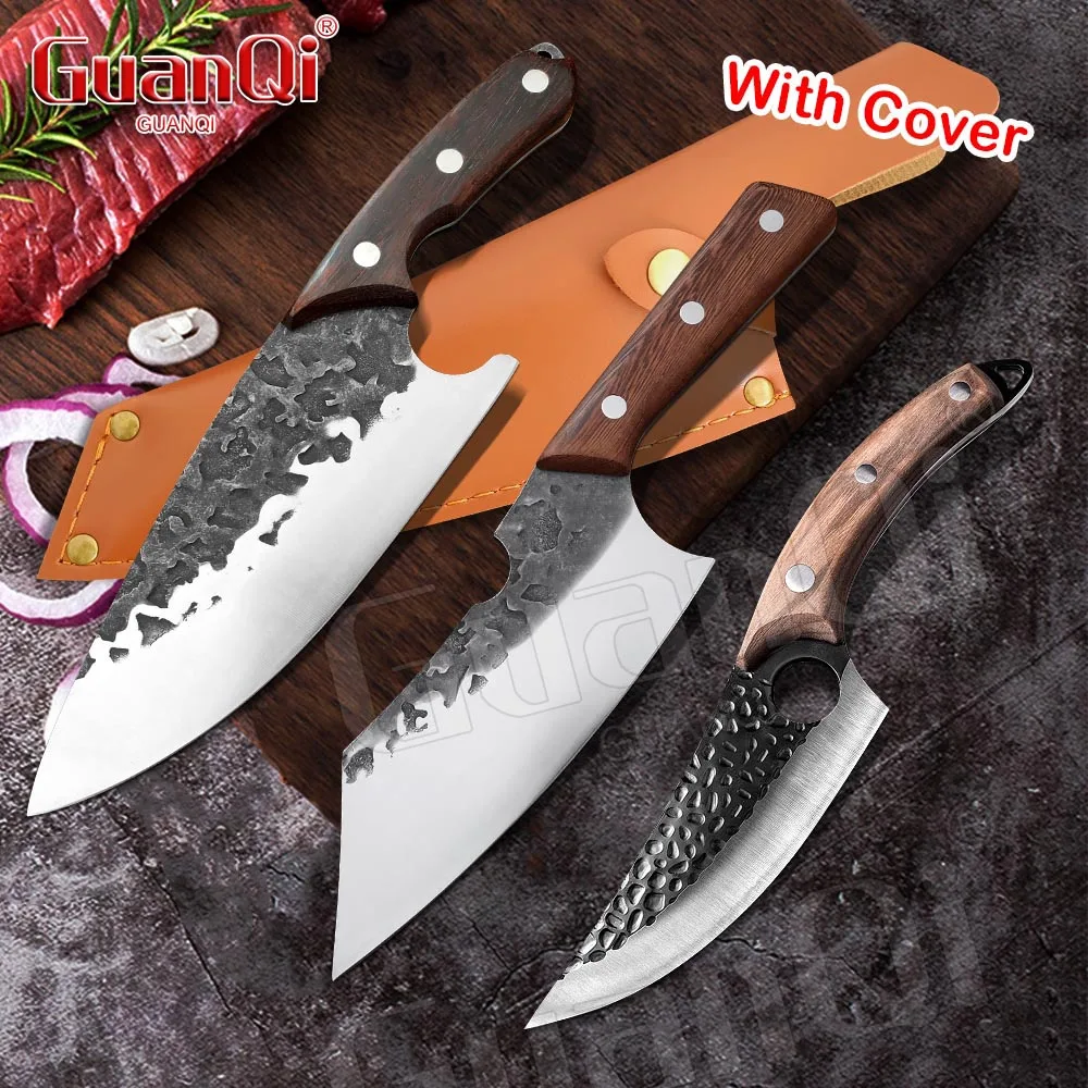 Kitchen Boning Knife Chinese High Carbon Stainless Steel Vegetable Meat