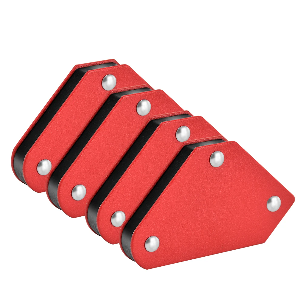 Magnetic Welding Holders Magnetic Welding Fixer 4pcs 7.2CM Magnetic Welding Holders Angle Solder Arrow Magnet Weld Fixer Positioner Ferrite Holding Auxiliary Locator Tools