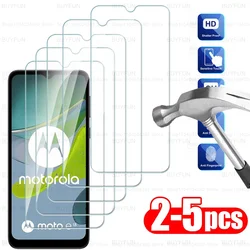 Pack of 2 - 5 Tempered Glass Screen Protectors - Full Coverage Protective Film - Moto E14 4G (2 Pieces)