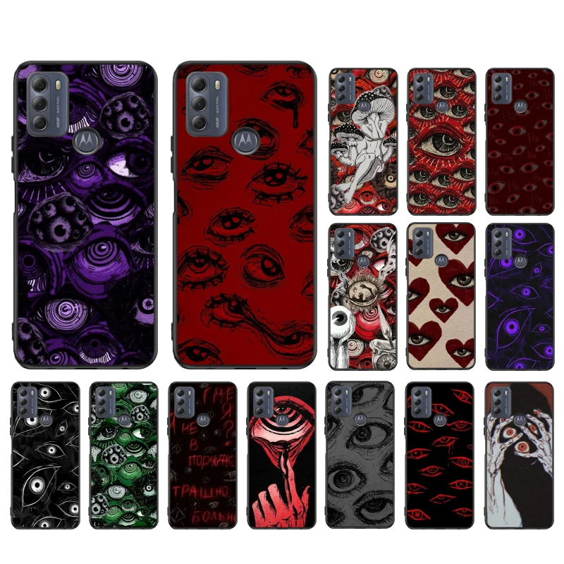 

Eye Art Phone Case For Moto G10 G20 G30 G100 G22 G41 G13 G23 G31 G32 G40 G60 E22 E20 E30 E40 E32 Edge 20 Lite 30Neo