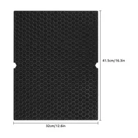 Replace Filter H for Winix 5500-2 Air Purifier,HEPA Filter & Activated Carbon Filter Combo Pack Compare to Part 116130 2
