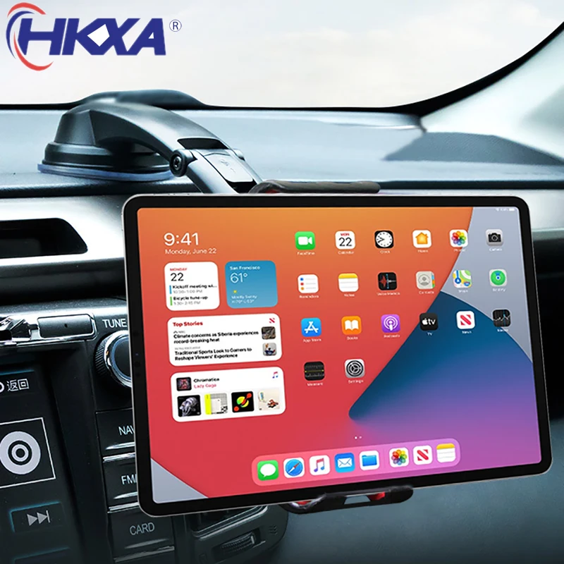 Suporte de Tablet de Ventosa Ajustável Suporte para Celular Samsung Galaxy z Dobre Ipad Gps Montagem em Carro