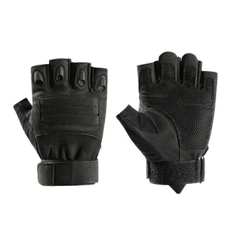 2 pcs/Set Men Outdoor Tactical Windproof Hunting Gloves Touch Screen Exercise Non-slip Strong Grip Bracers 5
