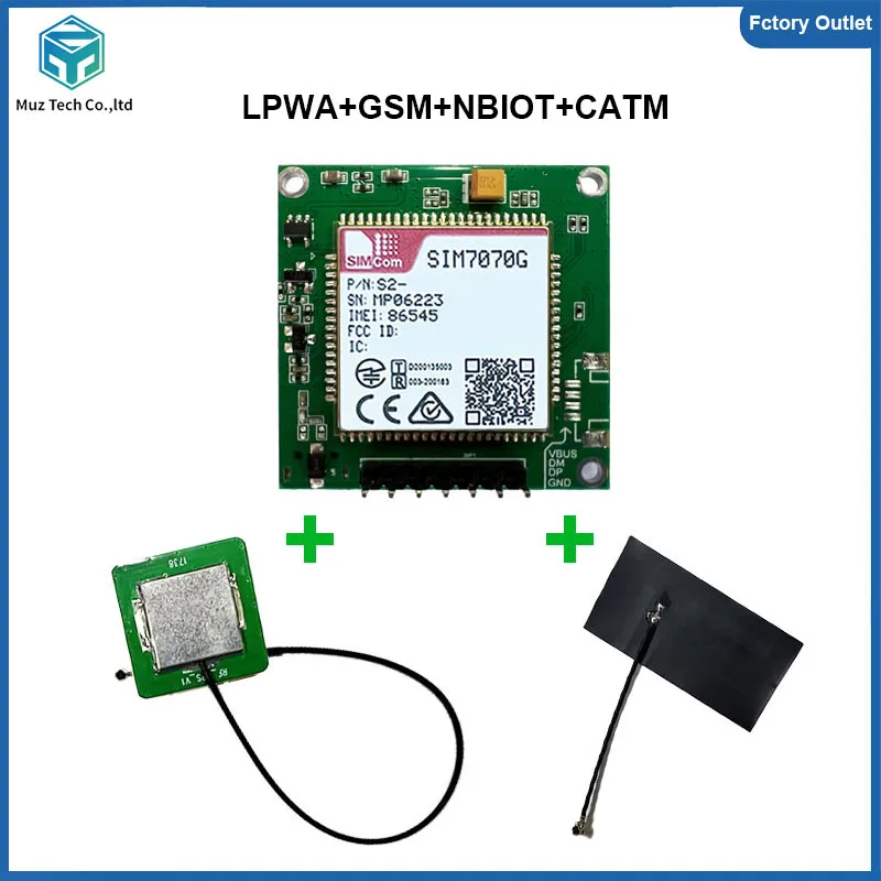 SIM7070G Development Board kit Single-row needle IOT wireless Global ...