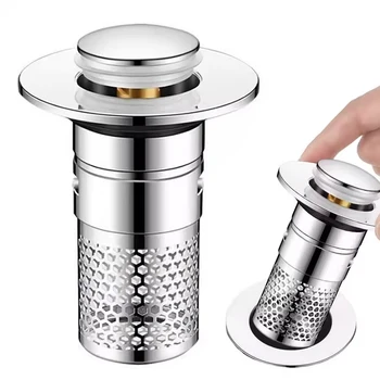 Anti-Odor Leak Plug & Hair Filter 1