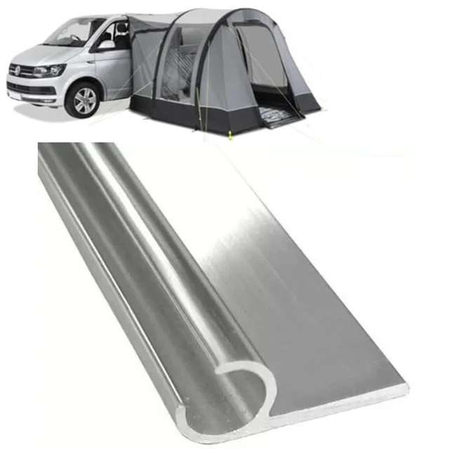 Lot De 2 Butoirs Pour Rail De Passepoil Acier Inoxydable - Accessoires Fixation Auvent Caravane Camping Bateau