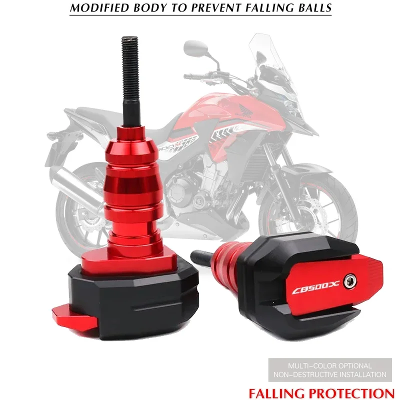 

Для HONDA CB500X CB500F CB 500X 500F 2013-2023 защита от падения мотоцикла Рамка слайдер фотозащита
