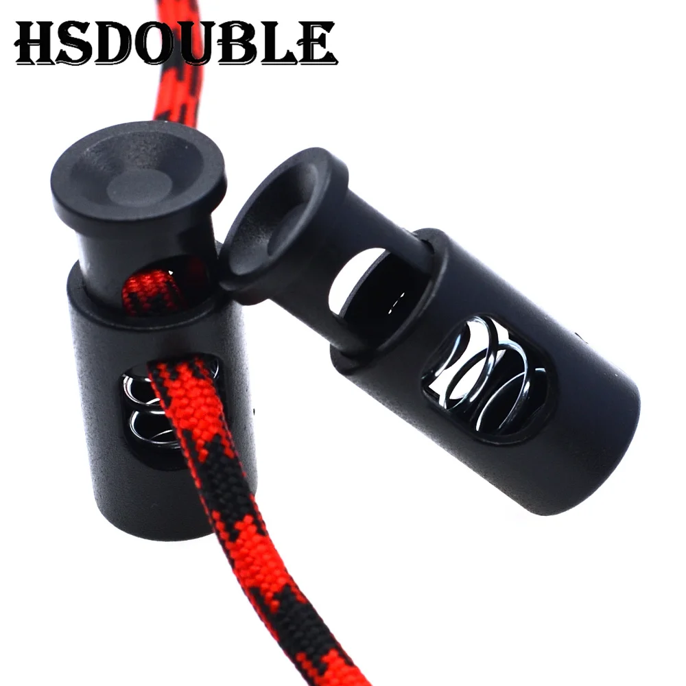 Plastic Cord Lock Stopper Cylinder Barrel Toggle Clip For Garment Accessories cord lock stopper cord stopper cord lock cord end lock