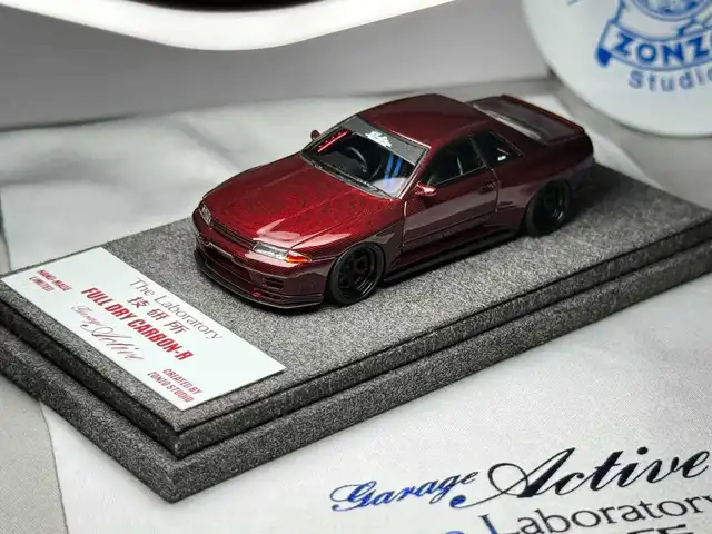 Zonzo Studio 1:64 Active Widebody Skyline GTR R32 JDM Simulation