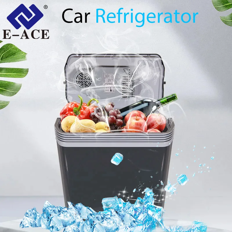 12V 220V Car Refrigerator Fridge Freezer Cooler Warmer Dual Use Portable Refrigerator for Camping Truck RV