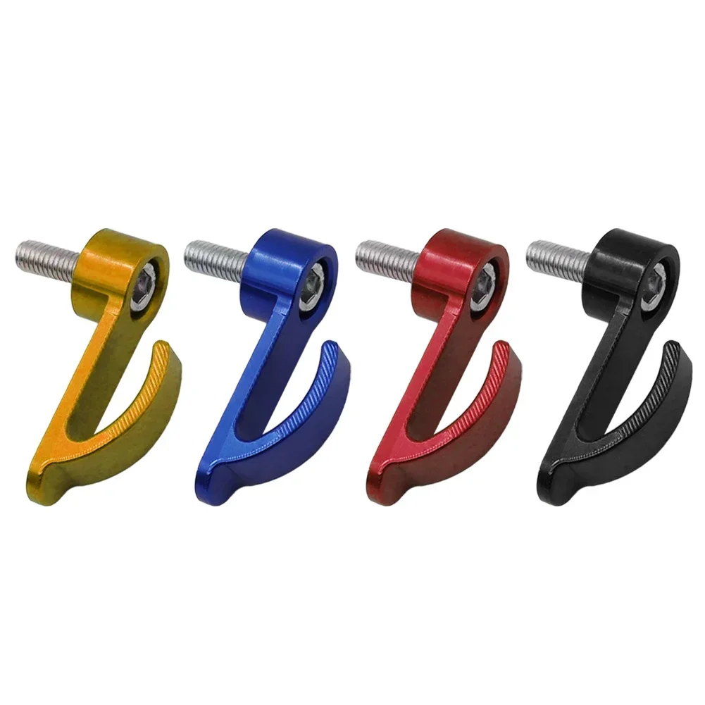 Motorcycle Hook Universal Anti-wear Pure CNC Aluminum Alloy 4.7cm/1.6cm Motorbike Single Hole Hook Helmet Bag Clip Accessories