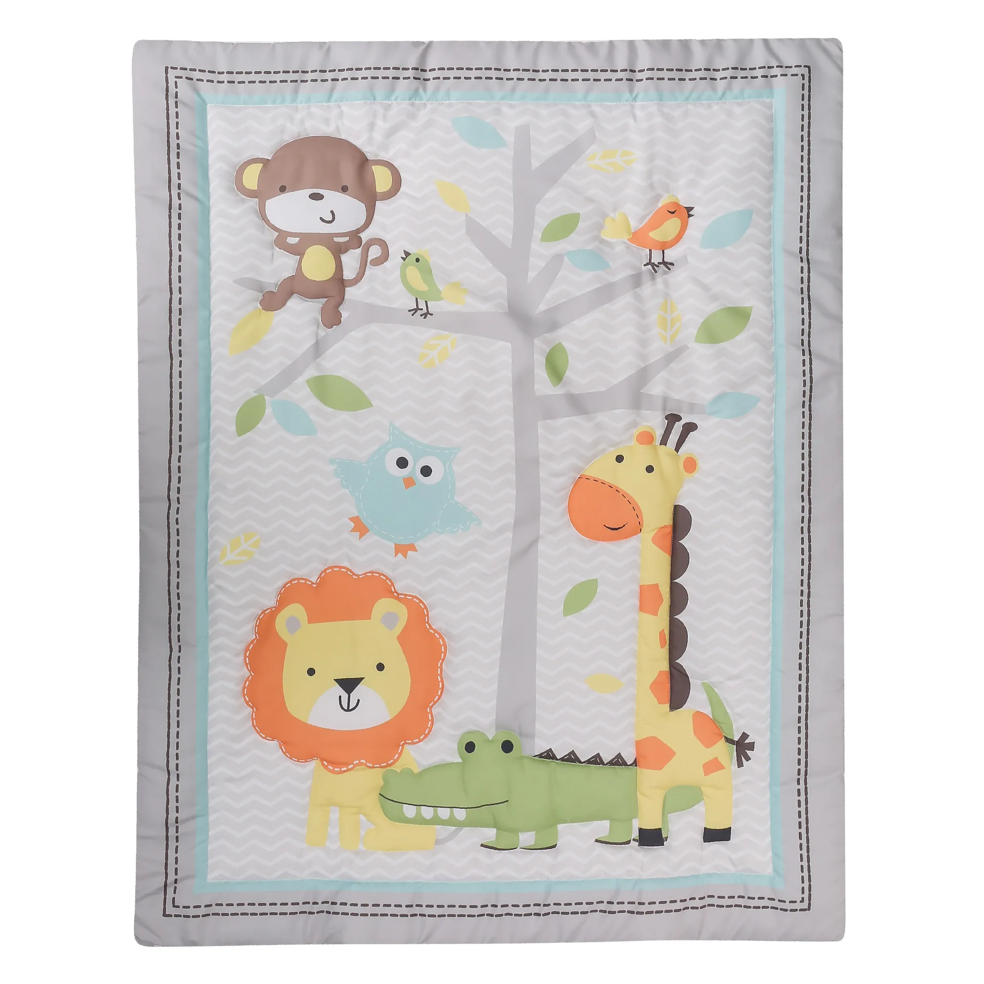 Cute and fun cartoon baby blanket suitable for kindergarten with multiple colors CJ265