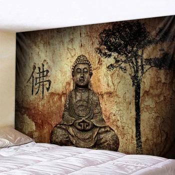 Indian Buddha Meditation Home Decoration Tapestry Mandala Hippie Bohemian Decorative Yoga Mat Bedroom Wall Decor Tapiz 1