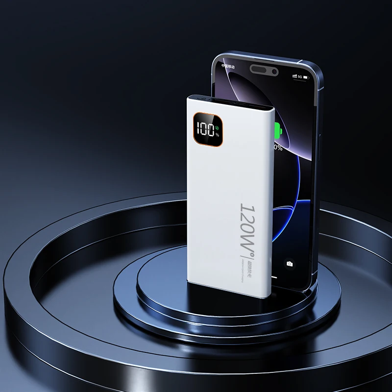 Xiaomi 120W Power Bank 50000mAh High Capacity Fast Charging Powerbank Portable Battery Charger For iPhone Samsung Huawei 2025 6