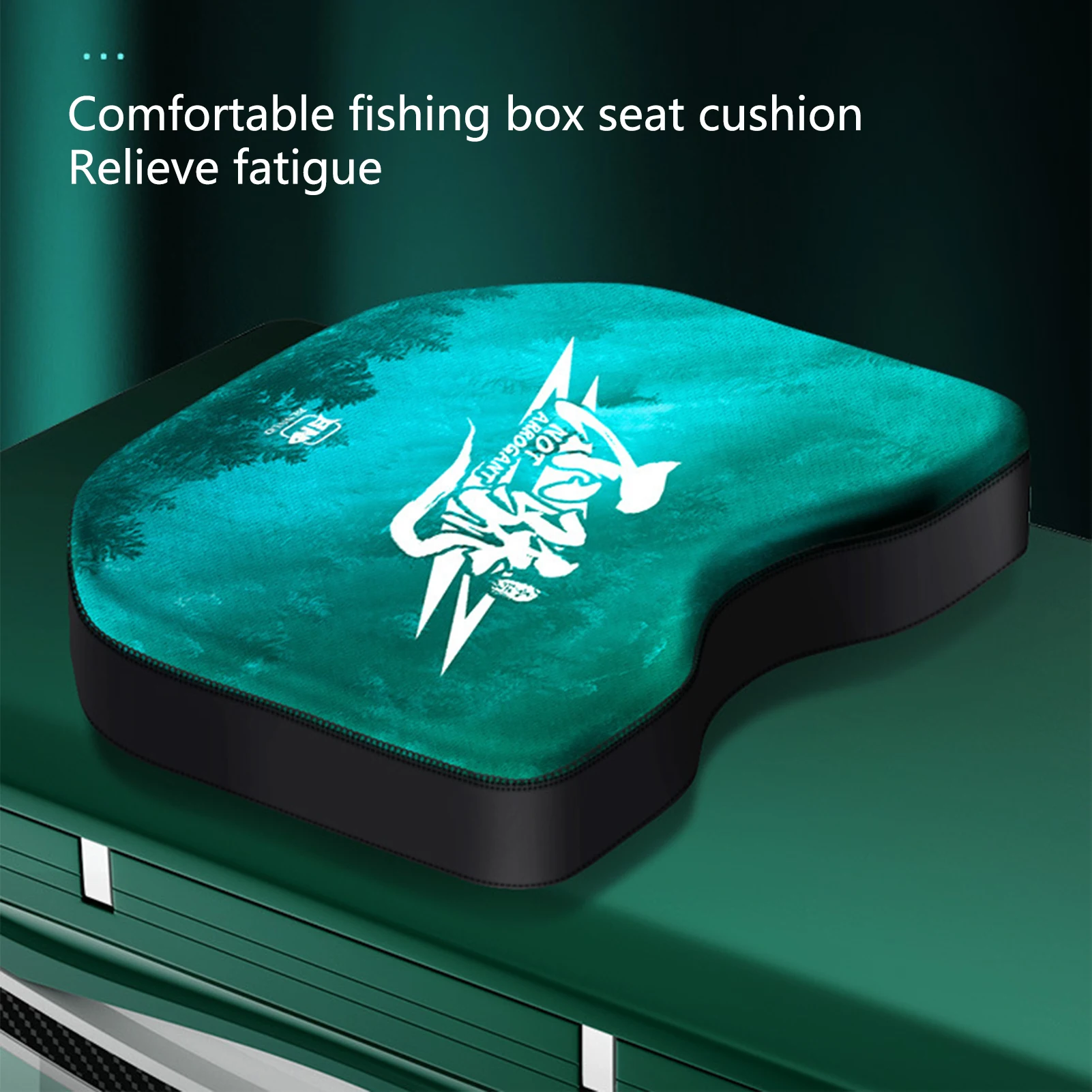 Fishing Accessory Portable Fishing Box Cushion Thickened Breathable Outdoor Fishing Seat Mat High Rebound Durable Box Accessories