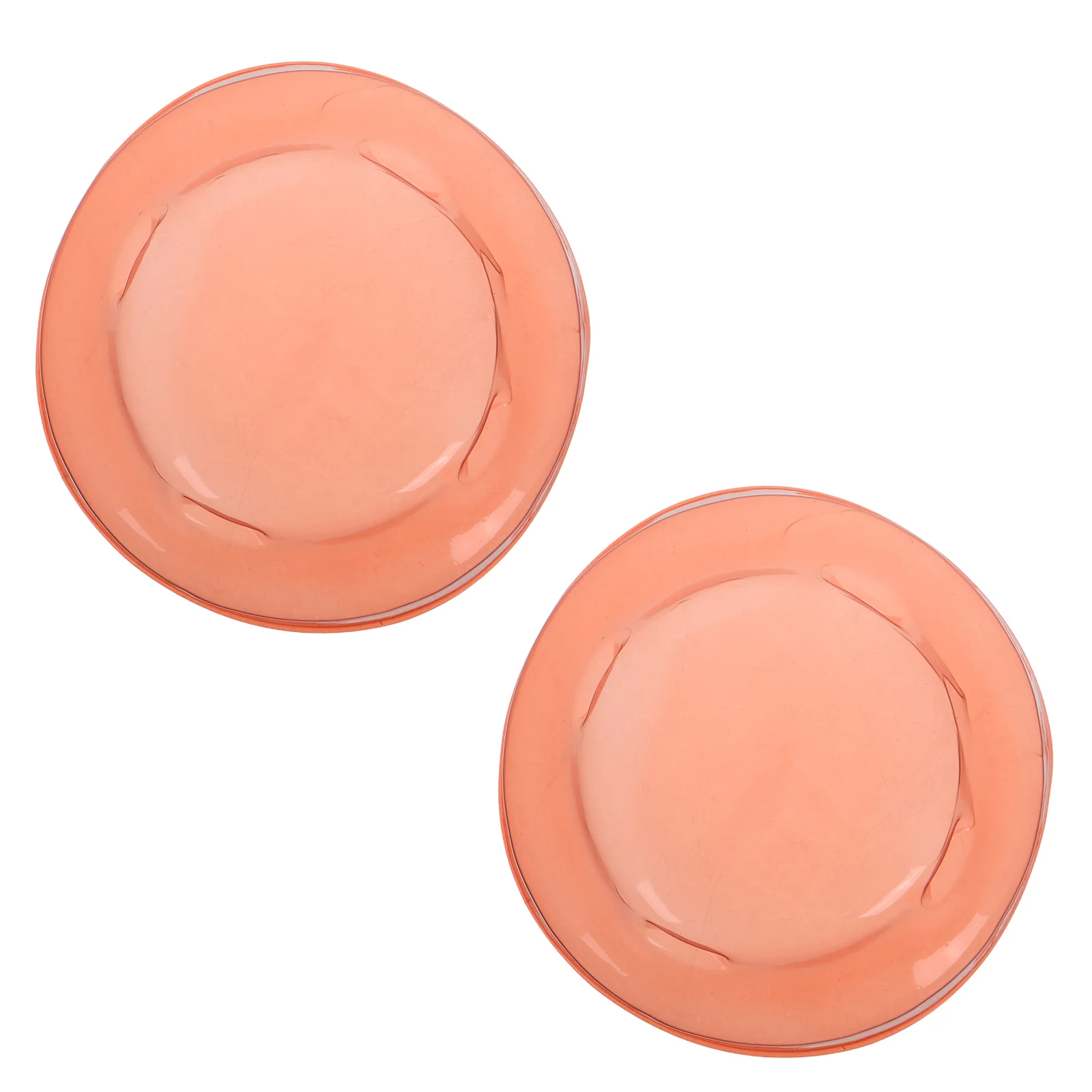 2 Pcs Thermostat Dust Cover Alarm Toaster Smoke Covers Orange for Cooking Guard Replacement