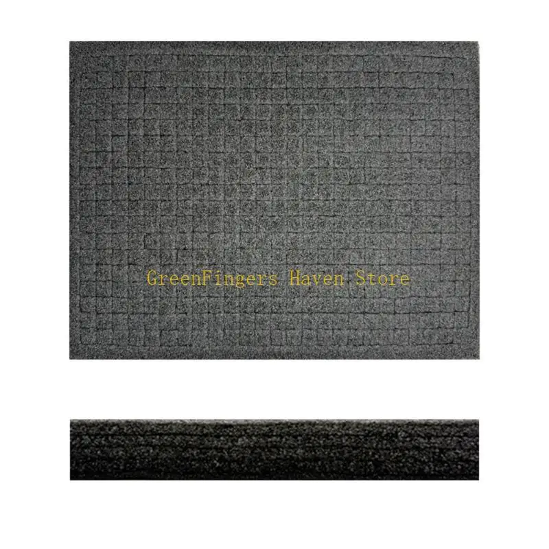 F68D 재사용 가능한 검정색 흰색 충격 흡수 도구 상자 워크샵 도구 조직을위한 이동식 섹션이있는 폼 라이너 2pcs 필요