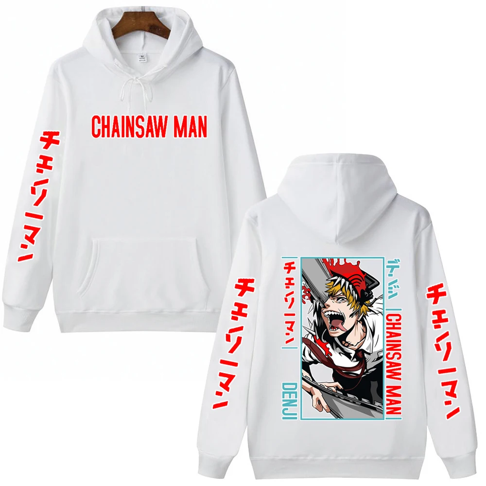 

Chiansaw Man Denji Hoodie Anime Fashion Harajuku Hop Unisex Hoodies