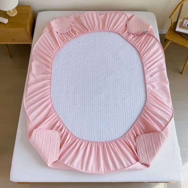capa de colchão algodão de boa algodão capa de cama não inclui fronha