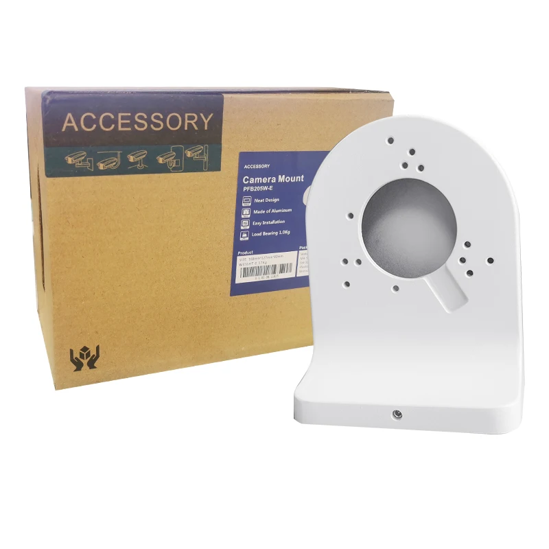 Camera Mount Bracket Dahua PFB205W-E Camera Mount Aluminum Black Wall Mount Bracket CCTV Accessories for HDW3849H-AS-PV HDW2249T-S-IL HDW5842TM-ASE