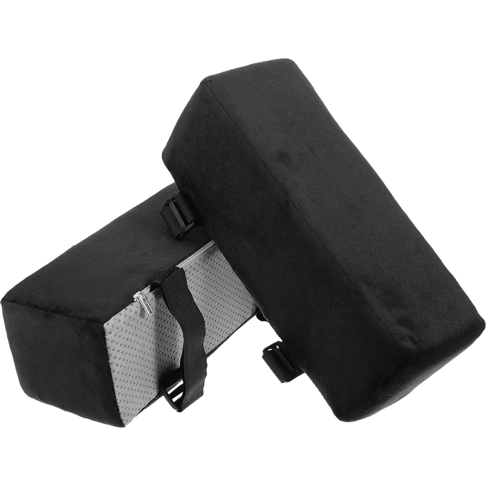 1 쌍 10cm 높은 팔걸이 부스터 패드 밀도 쿠션 인체 공학적 팔꿈치 지원 책상 의자 게임 사무용품