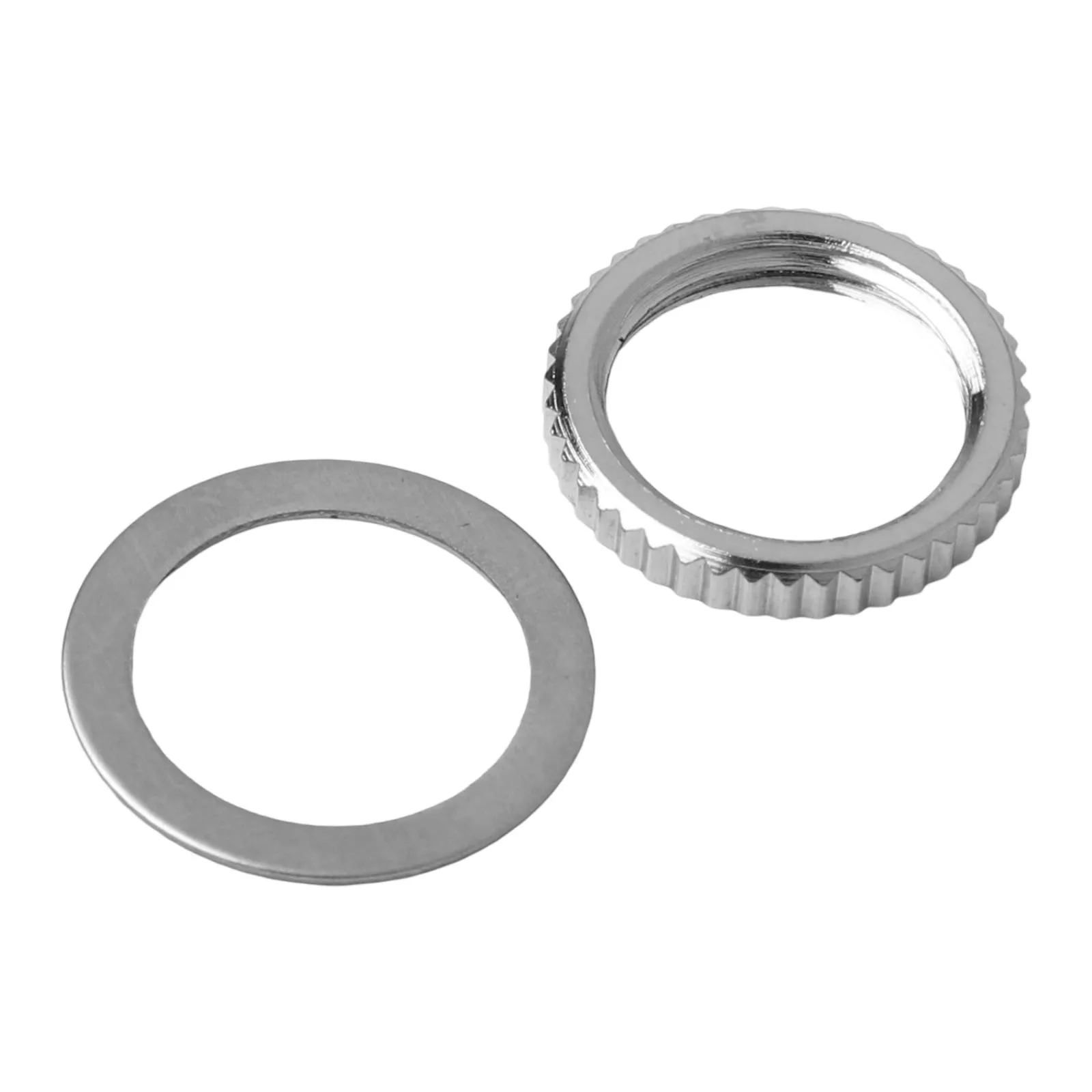 Guitar Potentiometer Nuts and Washers for Tone and Volume Control Essential Replacement Parts for Guitarists 6 Set