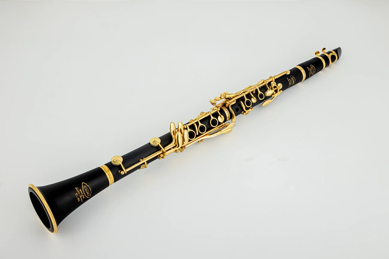 SADSN SCL-500 Clarinet Bb Tune Bakelite Wood Gold Keys Professional Woodwind Instrument With Case Accessories