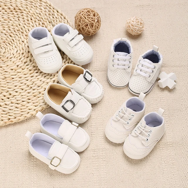 Scarpe da battesimo per bambino per neonato scarpe causali per neonato  bianche suola morbida scarpe antiscivolo per neonato scarpe da bambino per  neonato - AliExpress