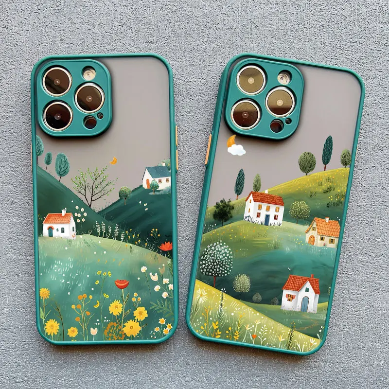 Wildflower Field Collective Farm Phone Case - Vibrant Floral Design Back Cover