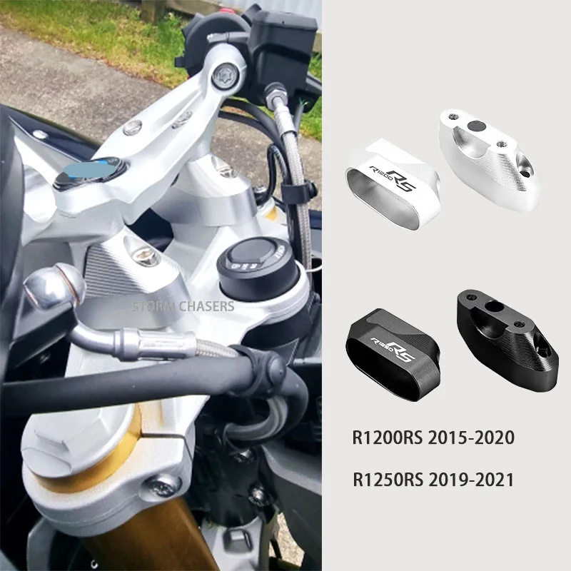 

Motorcycle Accessories Handlebar riser Clamp Extension Handle Adapter installed BMW R1200RS 2015-2020 R1250RS 2019-2021