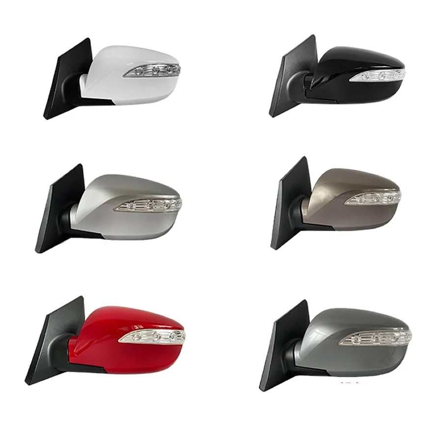 7wire For Hyundai Ix35 20102017 Side Mirror Rearview Mirror Assembly Exterior Mirrors Lens