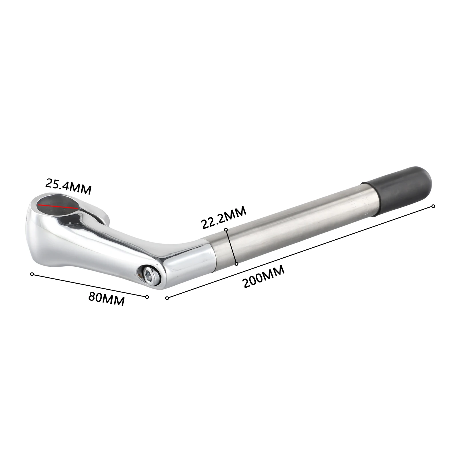 1pc 22,2mm Fahrrad Vorbau Aluminium Legierung Old School Vorbau Bike Riser Vorbauten Für Falträder Ersatz Änderung teile – Detail 14