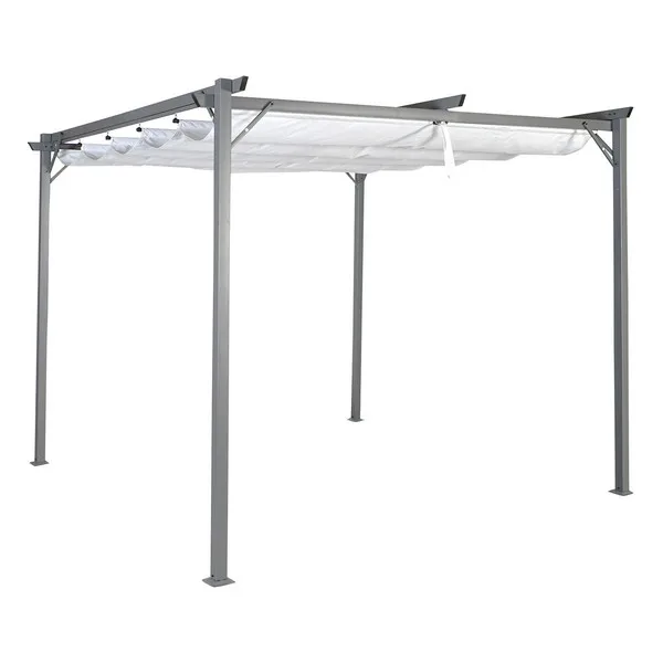 Pergola DKD Home Decor Polyester Steel (290 x 290 230 cm) | Дом и сад