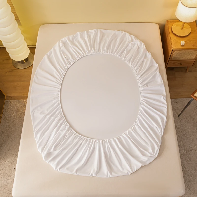 Bed Fitted Sheet Elastic Sheets Single Twin Full Queen King Single Double King Super King Size Soft