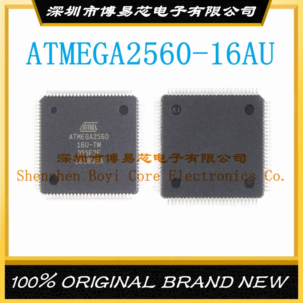 

ATMEGA2560-16AU package TQFP-100 New Original Genuine 8-bit microcontroller 256K flash memory 5V (MCU/MPU/SOC)