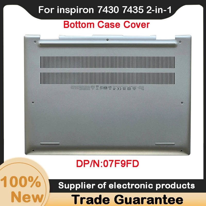 

New For DELL inspiron 7430 7435 2-in-1 Bottom Case Cover D Shell 07F9FD
