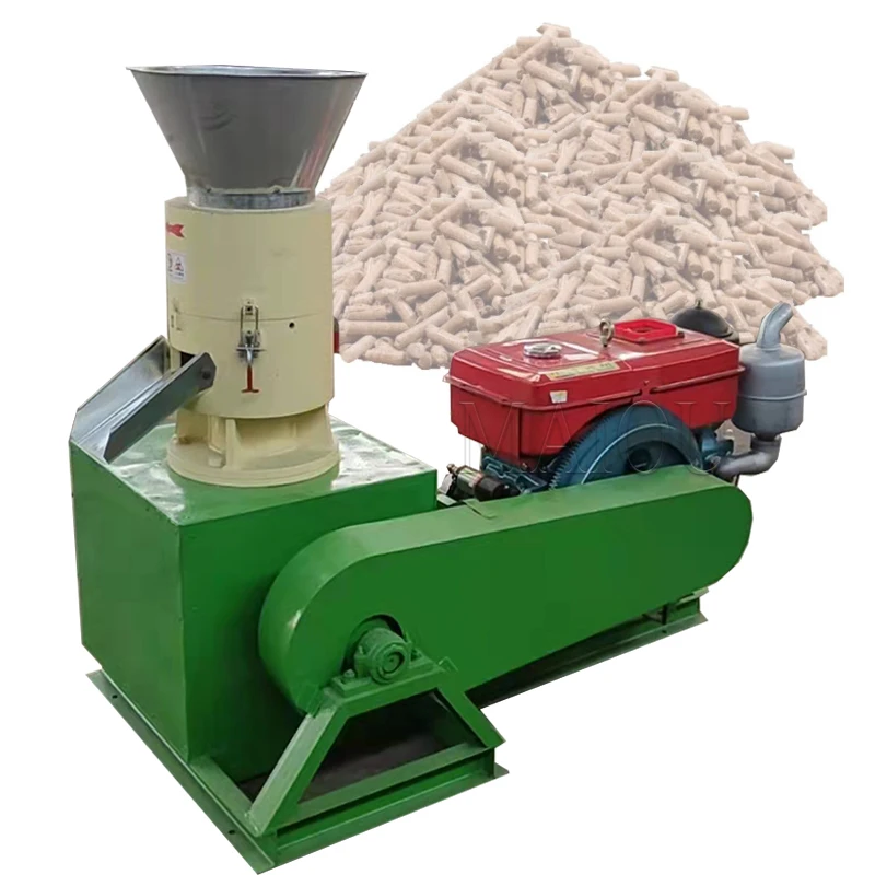 

Biomass Wood Pelletizer Fuel Pellet Pressing Extruding Machine Maker