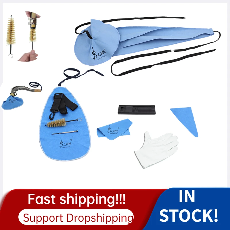 

10 In1 Saxophone Clean Kits Saxophone Sax Cleaning Care Cleaning Cloth Mouthpiece Brush Screwdriver Musical Instrument Tool