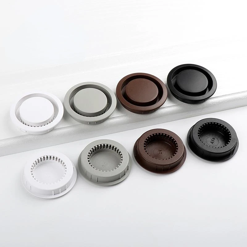 5pcs Circular plastic shoe cabinet air cover Shoe cabinet air vent 50mm tatami vent cover rejilla ventilacion