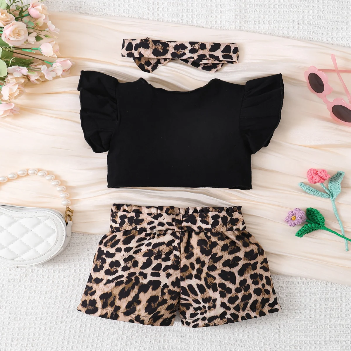 Leopard Baby Girl Outfit 2